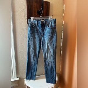 Women’s Madewell Perfect Vintage Straight Jeans size 30